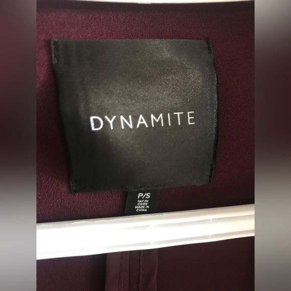 Burgundy Dynamite blazer - Picture 2 of 8